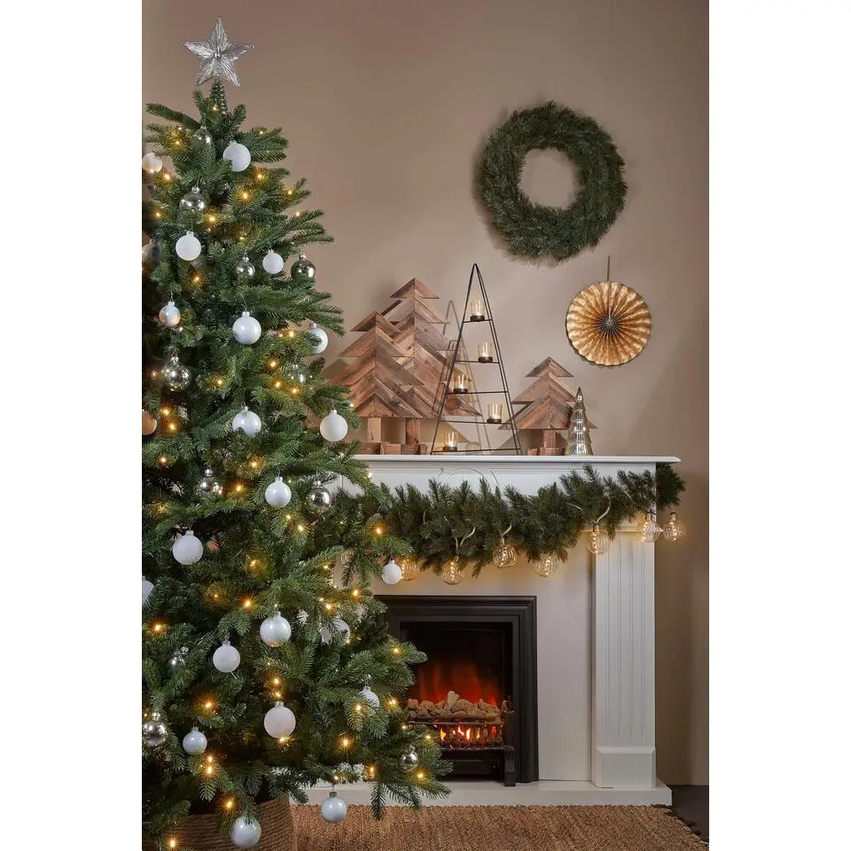 Black Box Trees Brampton Kunstkerstboom met Verlichting - H155
