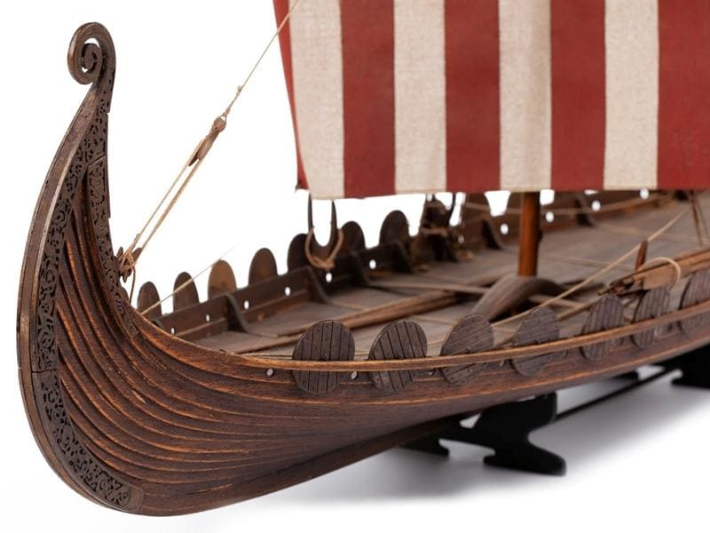 Billing Boats Bausatz Wikingerschiff Oseberg special, 860 m Wikinger Segelschiff Modellbausatz