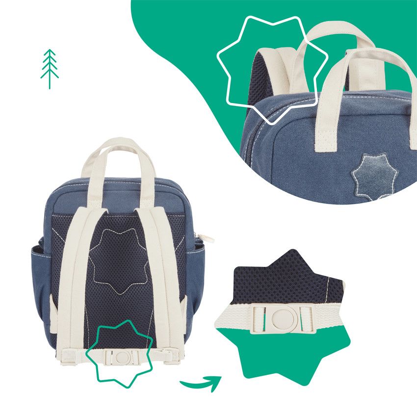 Sac à dos enfant - Oasis - Ecru