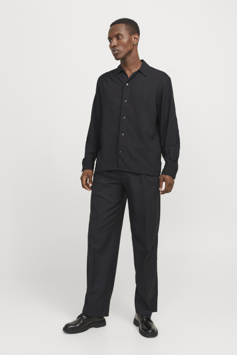 Jack & Jones zwarte heren overhemd