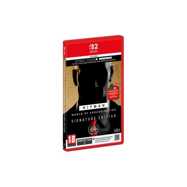 HITMAN World of Assassination Signature Edition (Game Key Card) Nintendo Switch 2