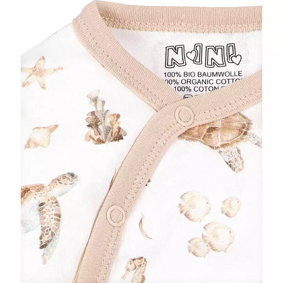 Nini Body Langarm Herbst, Winter weiß