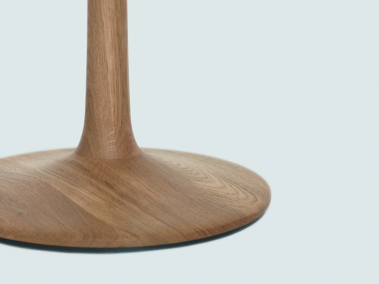 Zeitraum Turntable Couch bijzettafel 60 Amerikaans walnoten
