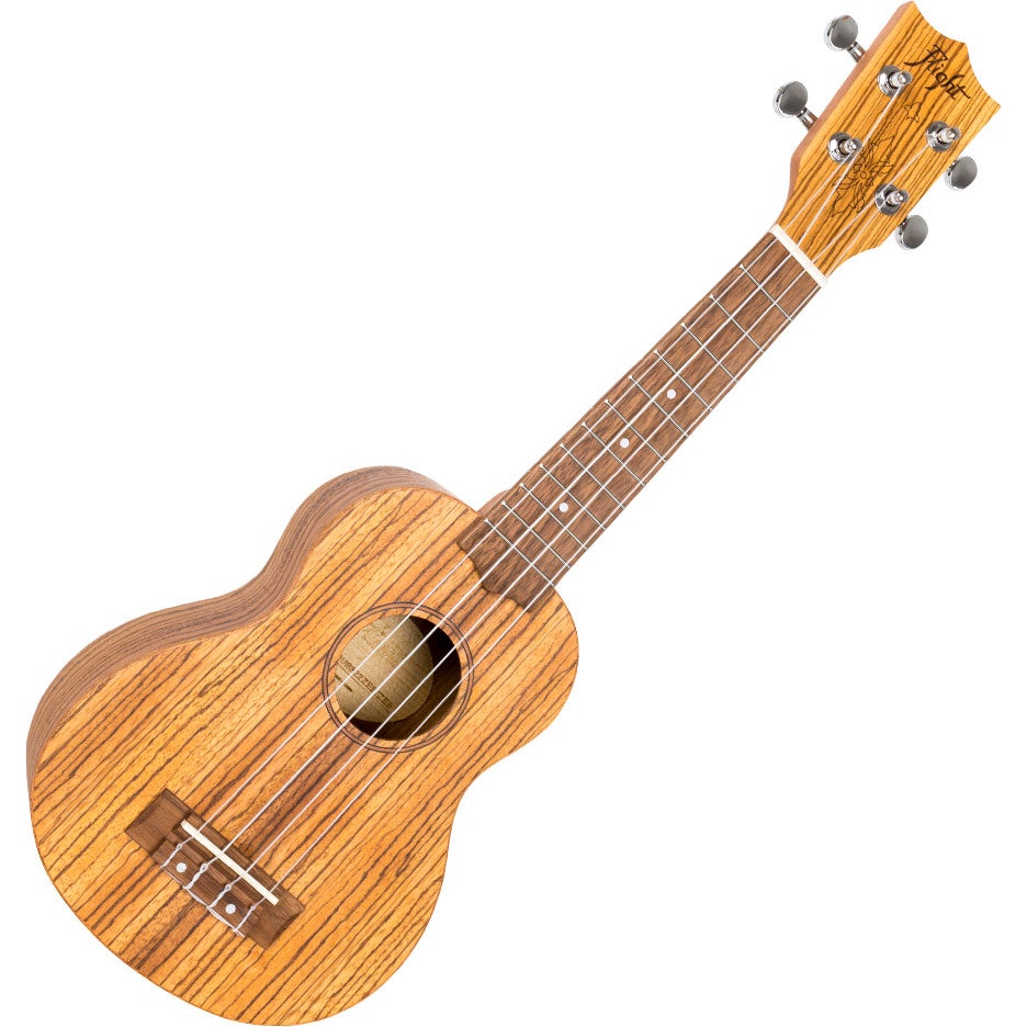 Flight Designer Series DUS322 ZEB/ZEB sopraan ukelele met gigbag