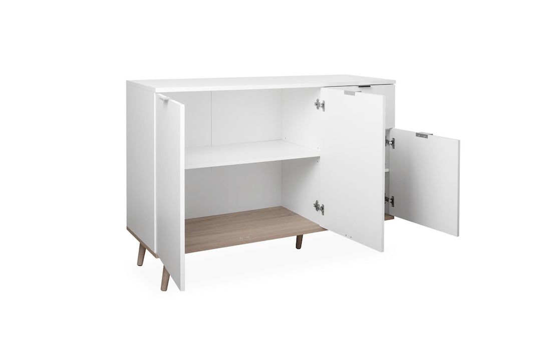Kommode GÖTEBORG 120 x 85 cm weiß