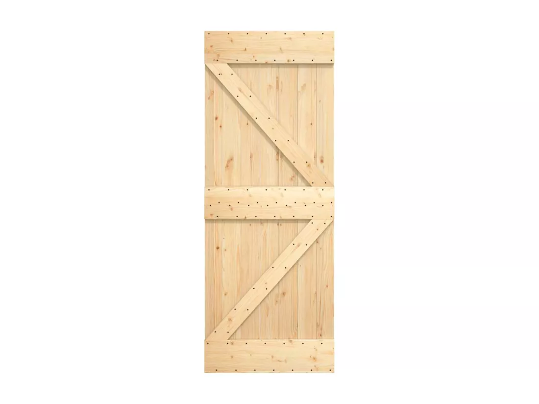 Porte NARVIK 70x210 cm bois massif de pin