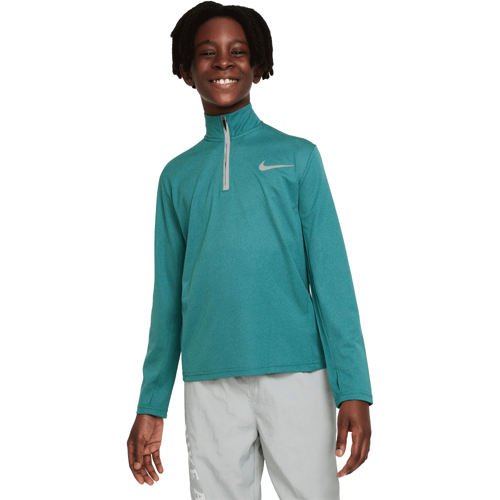 Nike Dri-Fit Poly+ Longsleeve Jungen geode teal