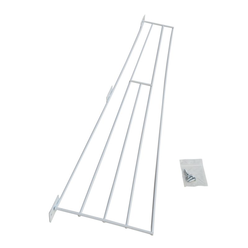 Grille de protection Trixie pour fenêtre à soufflet, blanche