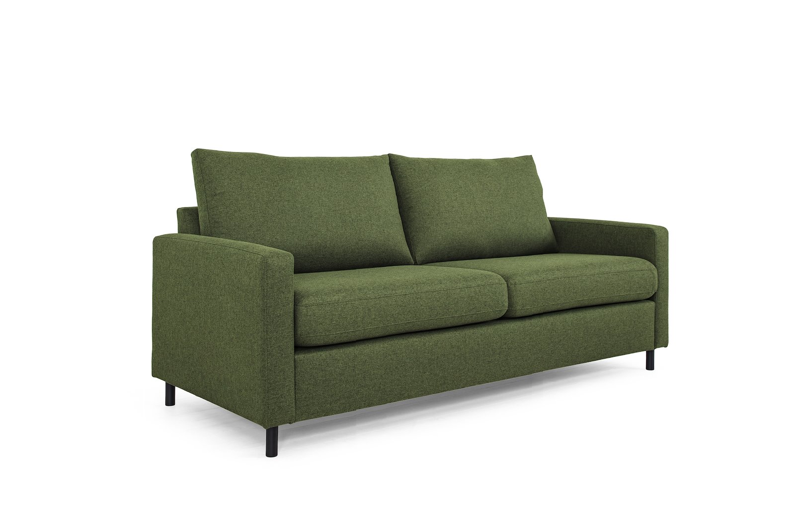 Tempo 2-seter Tekstil Herbi 10 Green med sorte ben