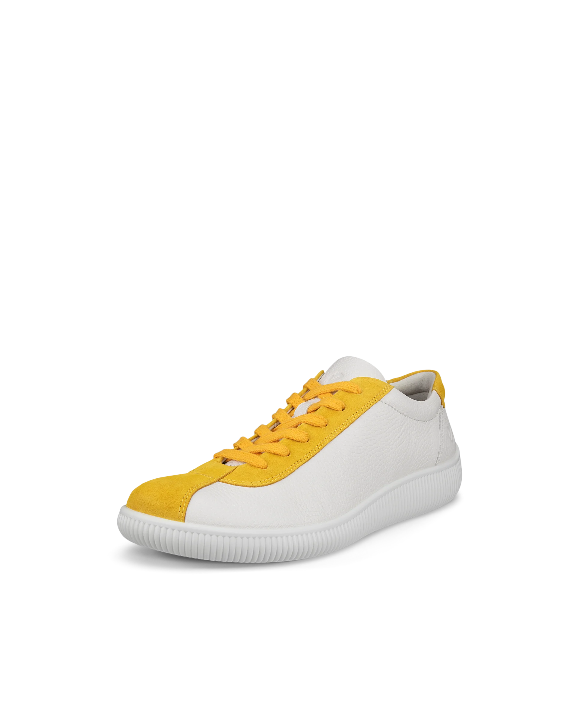 ECCO SOFT ZERO M Herren Ledersneaker Weiß