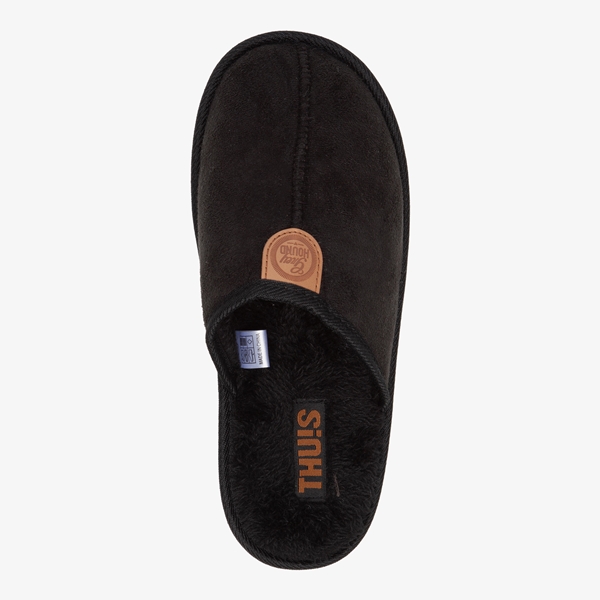 Thu!s heren pantoffels zwart