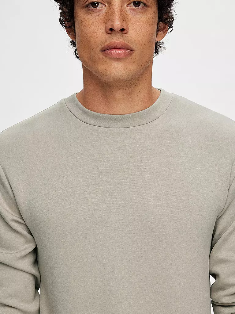 SELECTED Sweater SLHEMANUEL weiss