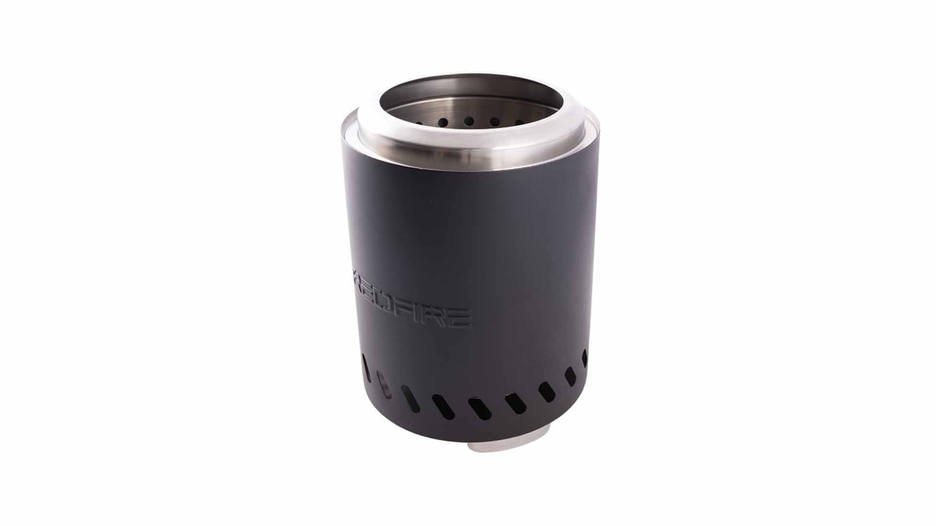 RedFire Volcano Pellet - Tafelhaard S - Rond - Zwart - Rvs - 14 cm - S