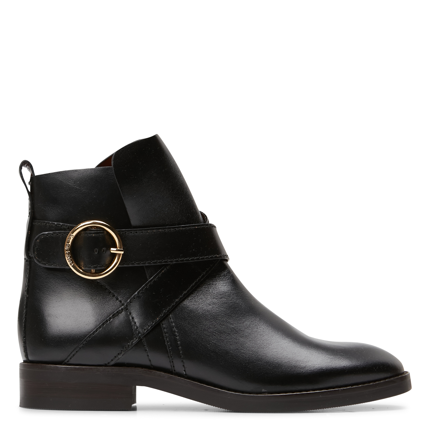LYNA - Bottines en cuir | Noir