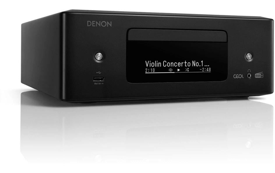 Stereo-Receiver RCD-N12DAB Schwarz<br>Design-Komplettsystem mit CD-Player, DAB-/UKW-Radio, HDMI ARC und Streaming