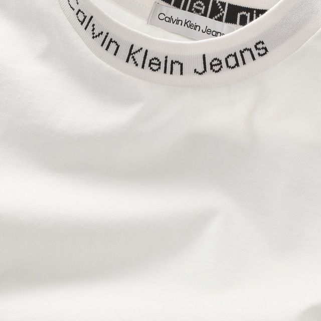 Calvin Klein Jeans T-Shirt »INTARSIA 2-PACK SS T-SHIRT«, 2er Packung, für Kinder bis 16 Jahre, Logo-Schriftzug