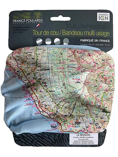 FRANCE FOULARDS - TOUR DE COU LA REUNION 100 000
