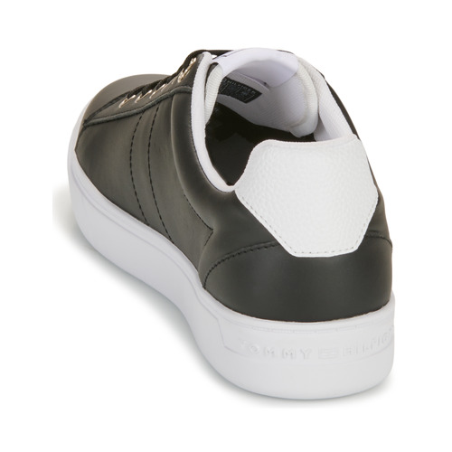 Tommy Hilfiger - ESSENTIAL ELEVATED COURT SNEAKER - Noir