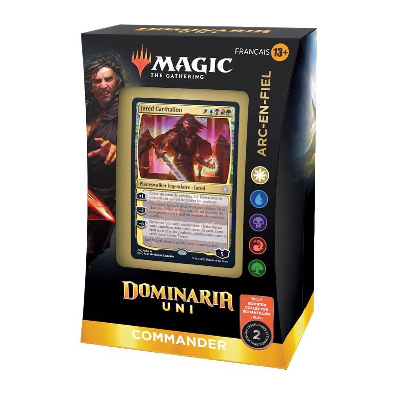 Magic the Gathering - Dominaria United Deck Commander Arc en ciel - Jared Carthalion