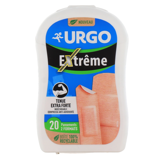 Urgo Pansement extrême tenue extra forte - Pouvoir adhésif élevé