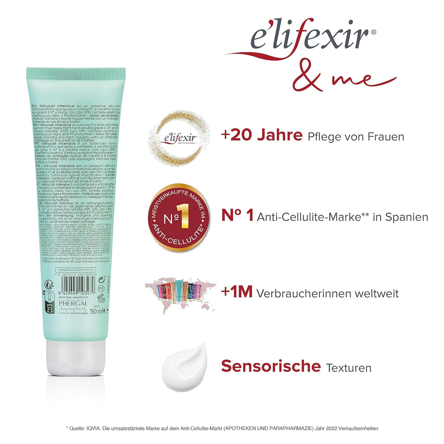 E'LIFEXIR Minucell Intensive Ultra  Powerful Anti Cellulite Serum