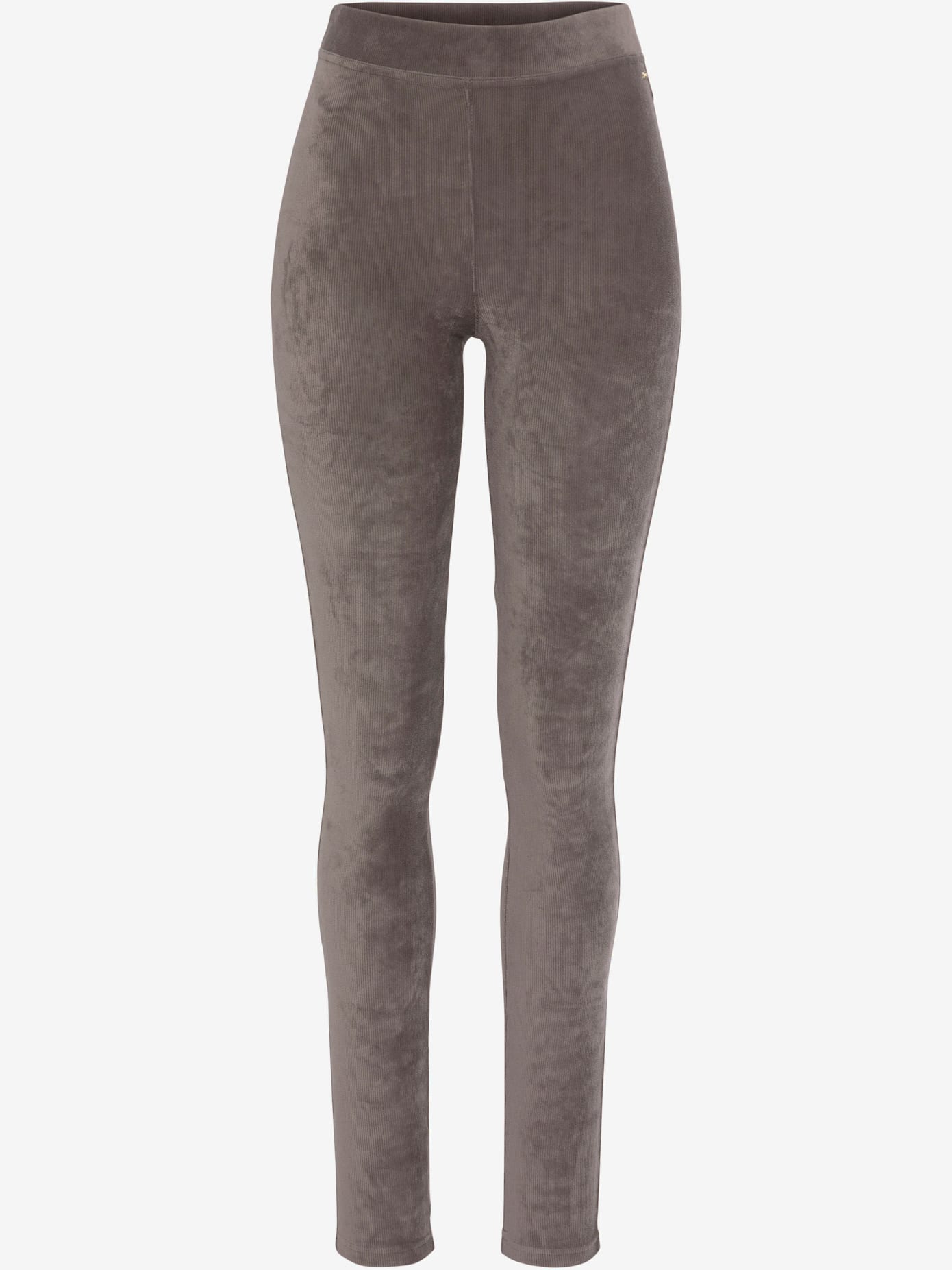 Legging basique en velours côtelé