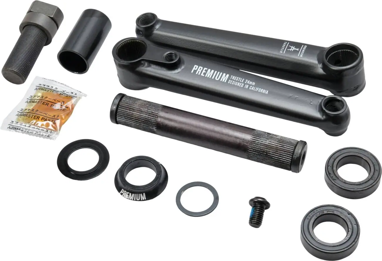 Premium Trestle Mike Gray Signature 24mm BMX Crank