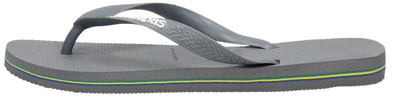Havaianas Brasil Logo donkergrijs