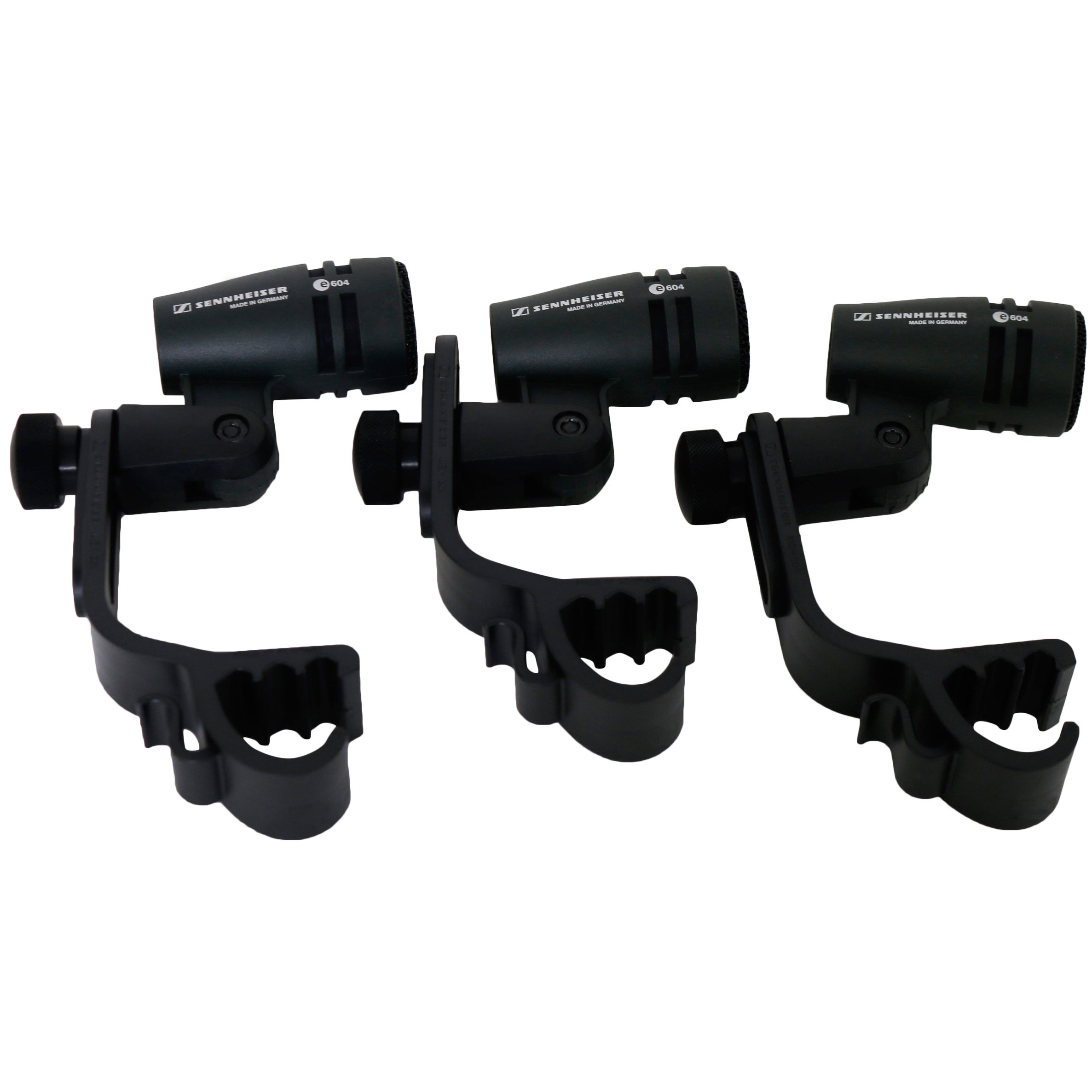 Sennheiser Evolution 3 pack E604 microfoons