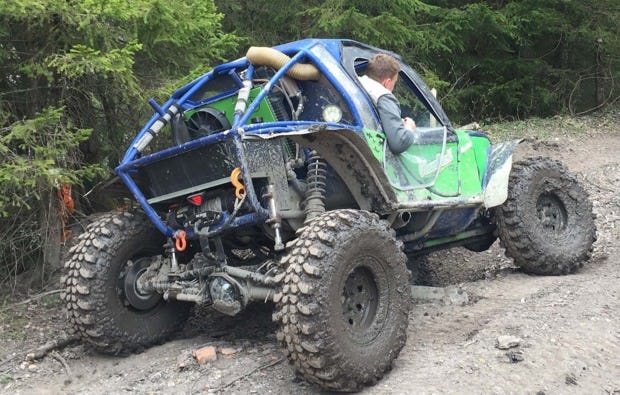 Mercedes Puch G offroad fahren in Voitsberg als Geschenk