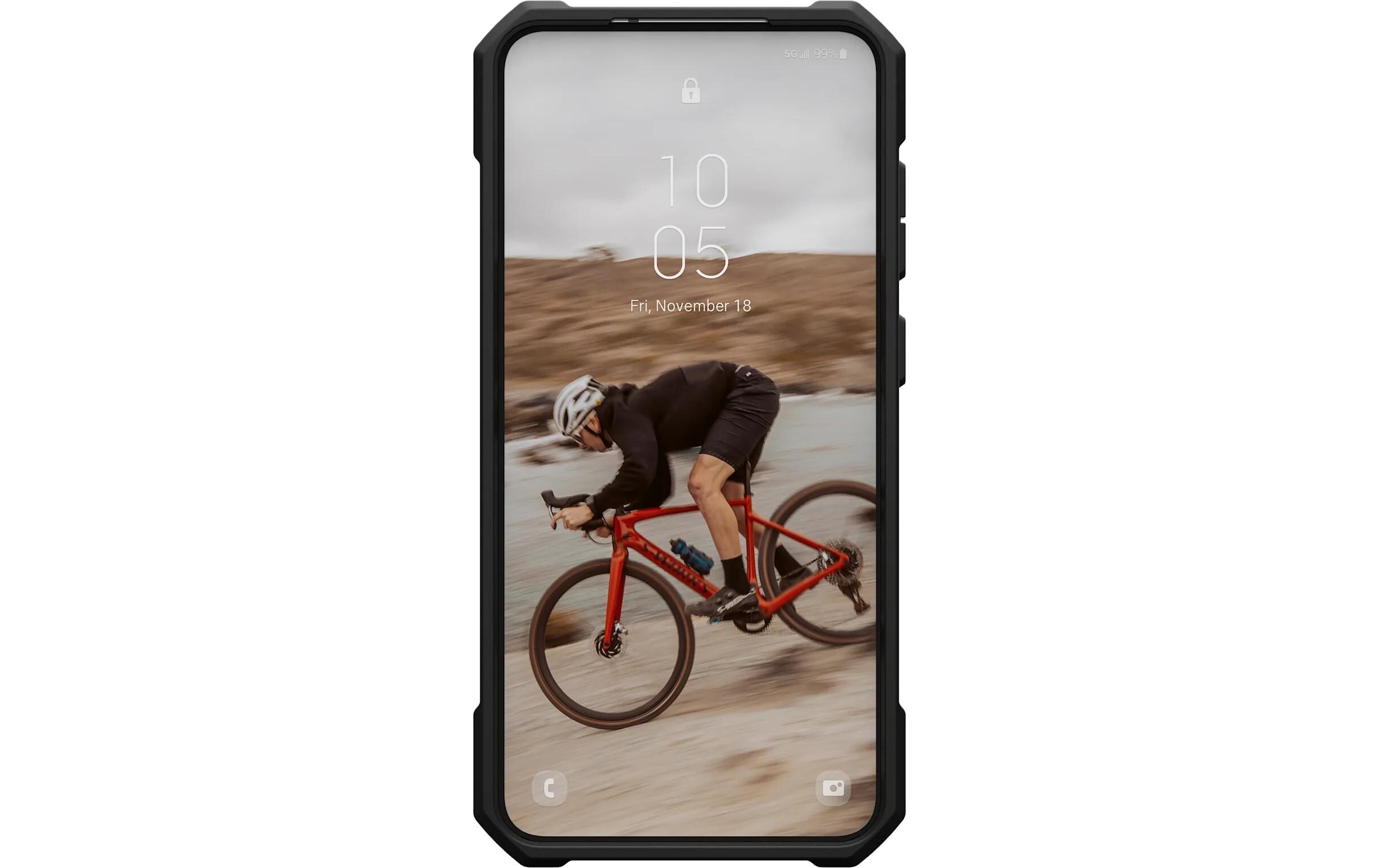 Back Cover Essential Armor Galaxy S25+ BlackSchutzhülle für das Samsung Galaxy S25+