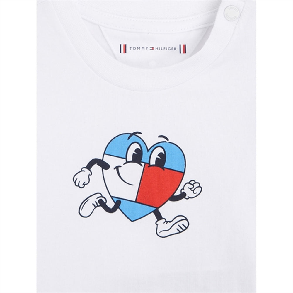 Køb Tommy Hilfiger Baby Striped Kjole Sæt Denimstripe
