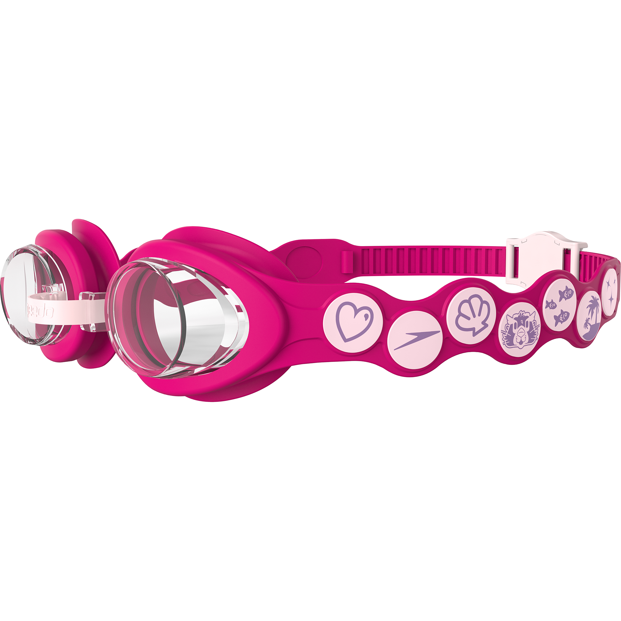 Speedo Infant Spot Schwimmbrille Kinder pink