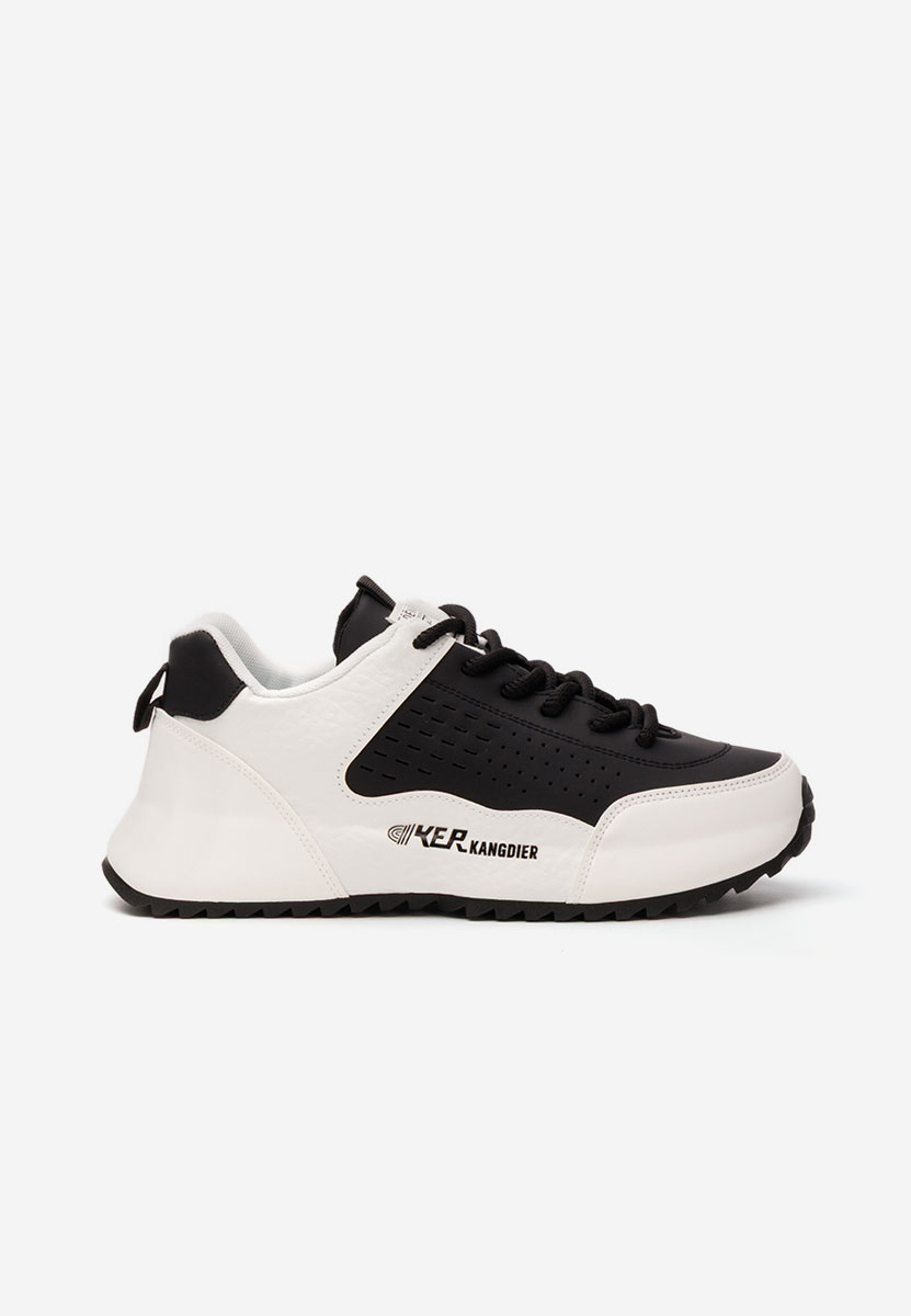 Baskets pour hommes blancs Kingod