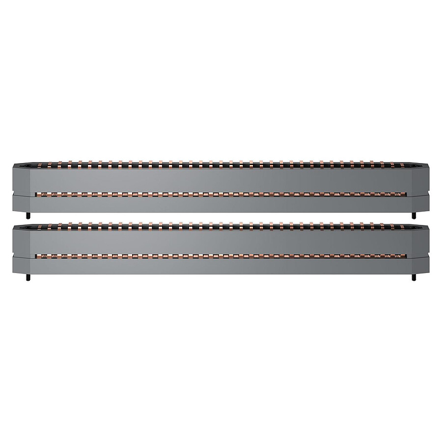 Corsair Kit d'accessoires d'ailettes Dominator Titanium - Gris