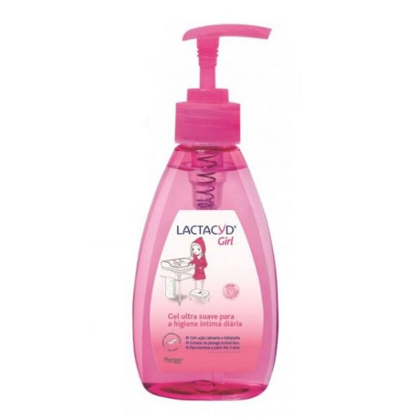 Omega Pharma Lactacyd Girl Gel Higiene Íntima Ultra Suave 200ml