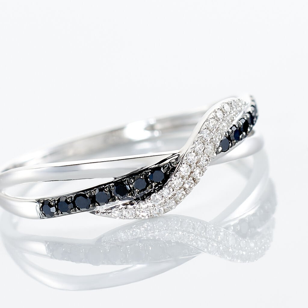 Bague Valencia Or Blanc Diamant