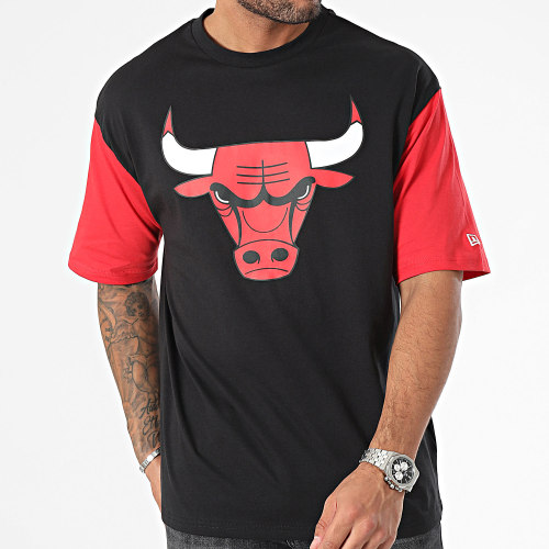 Tee Shirt NBA Color Insert Chicago Bulls 60424424 Noir