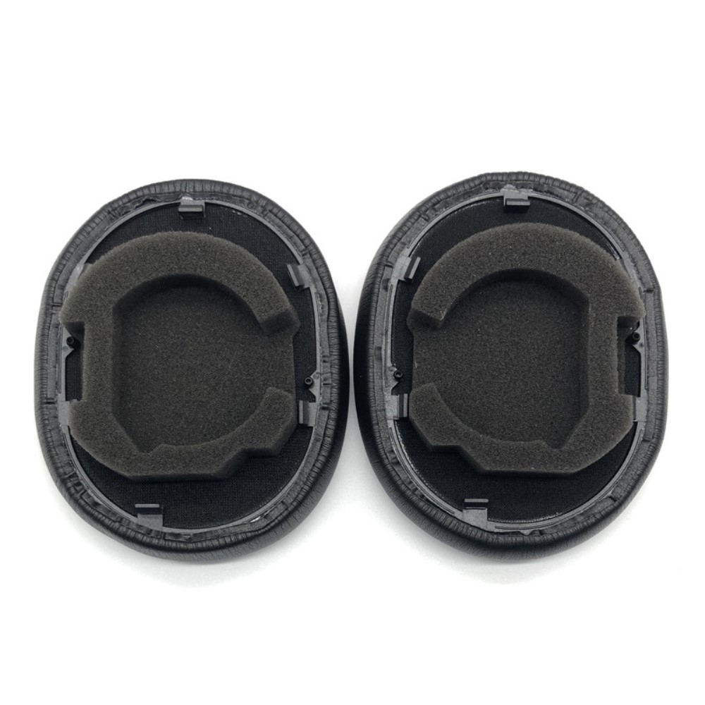 (2er Set) Sony WH-1000XM5 Kopfhörer Ersatz Ohr Polster Kissen - Schwarz