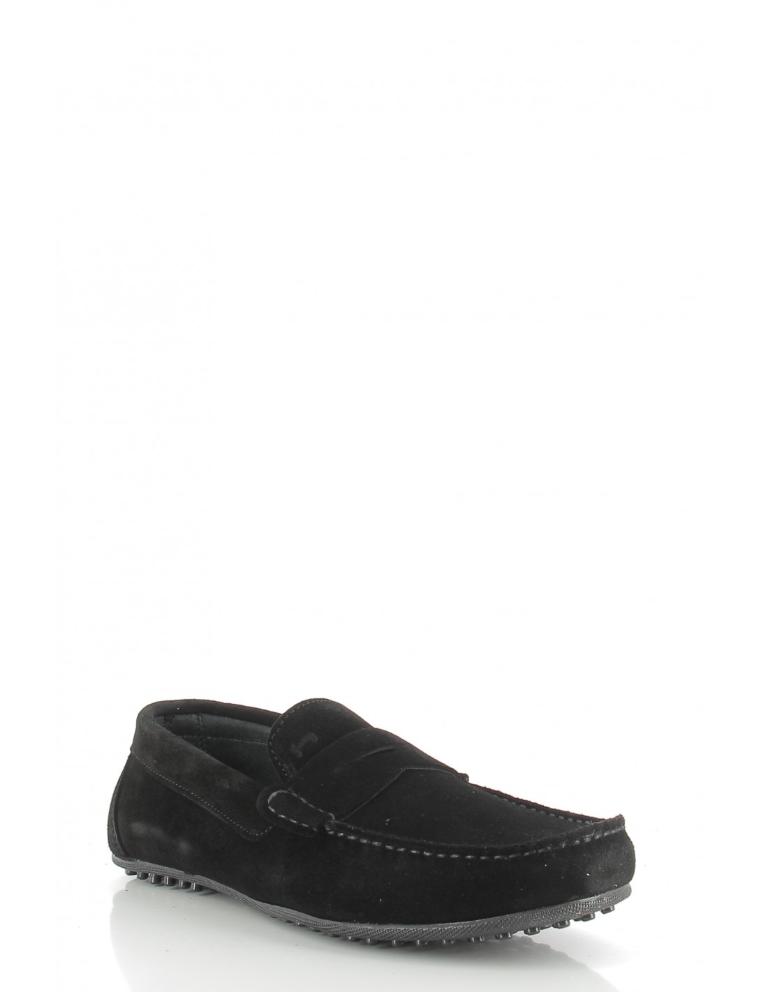 hylton mocassin homme 80743-03 daim noir