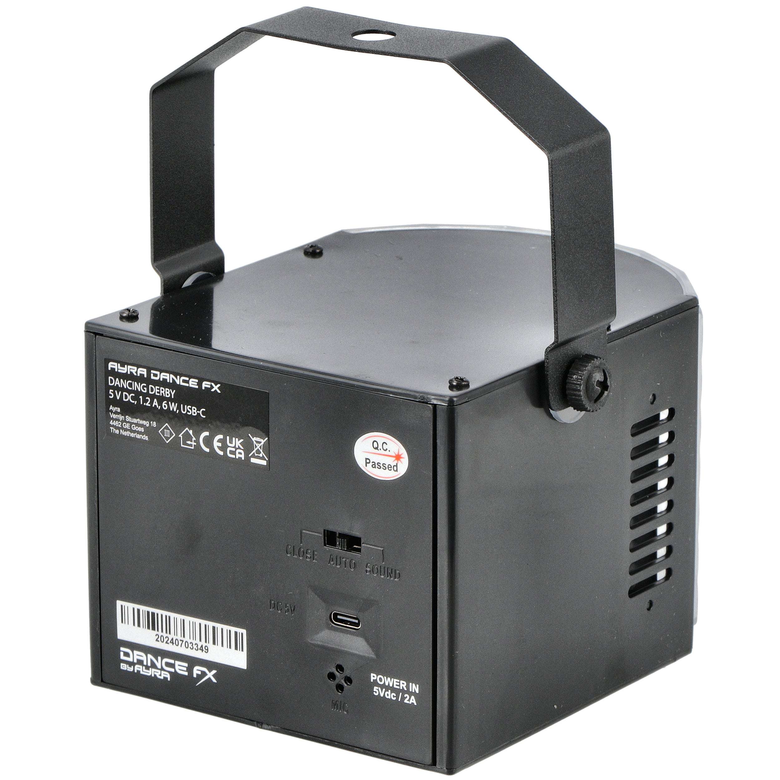 Ayra DanceFX Dancing Derby USB LED lichteffect