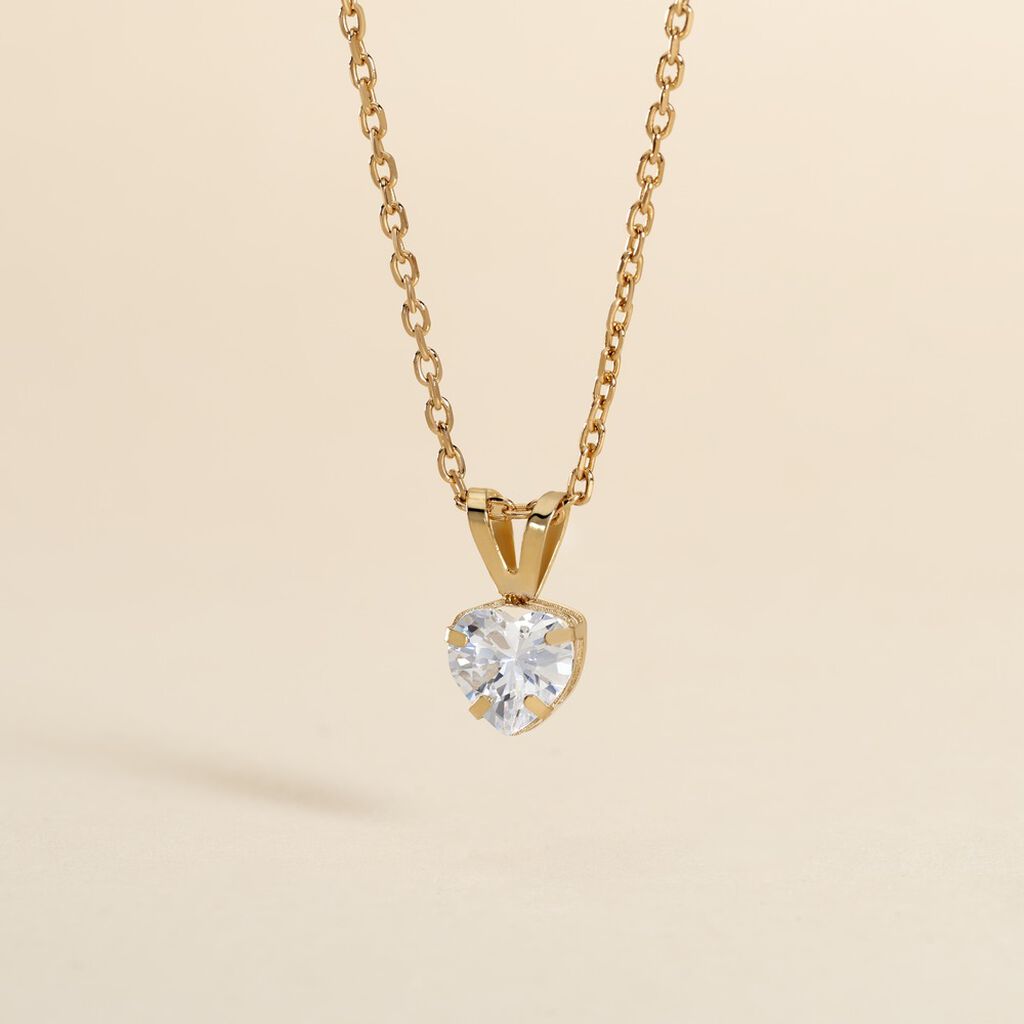 Pendentif Or Jaune Oxyde