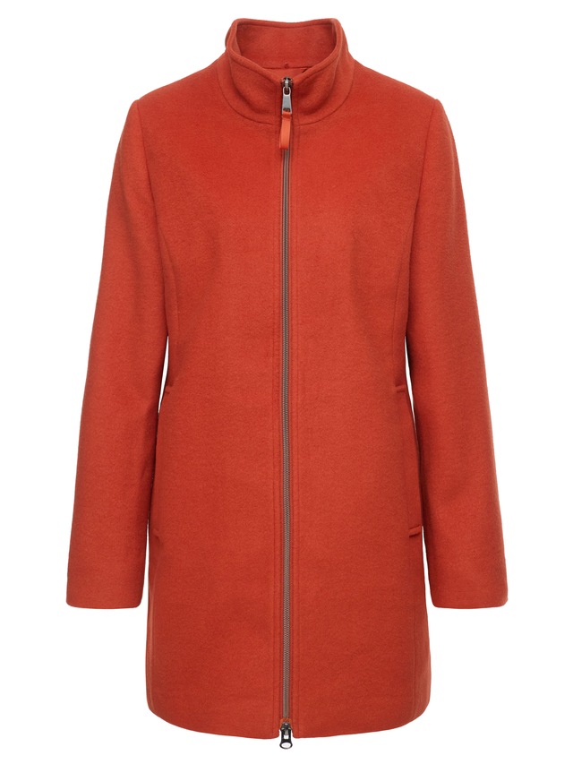 MANISA Wolljacke mit Kapuze mit herausnehmbarer Kapuze