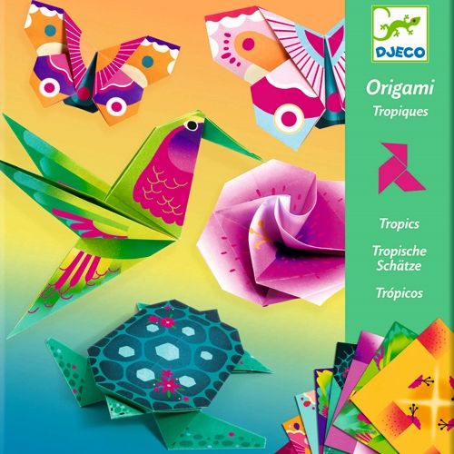 Djeco origami tropische dieren