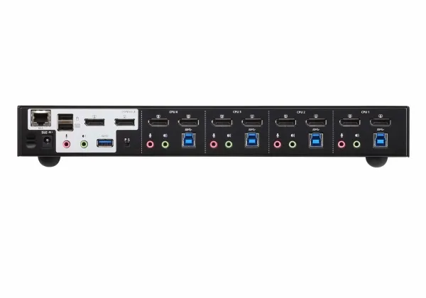 ATEN CS1944DP - KVM / audio / USB switch - 4 x KVM / audio - 4 lokalbrugere - desktop