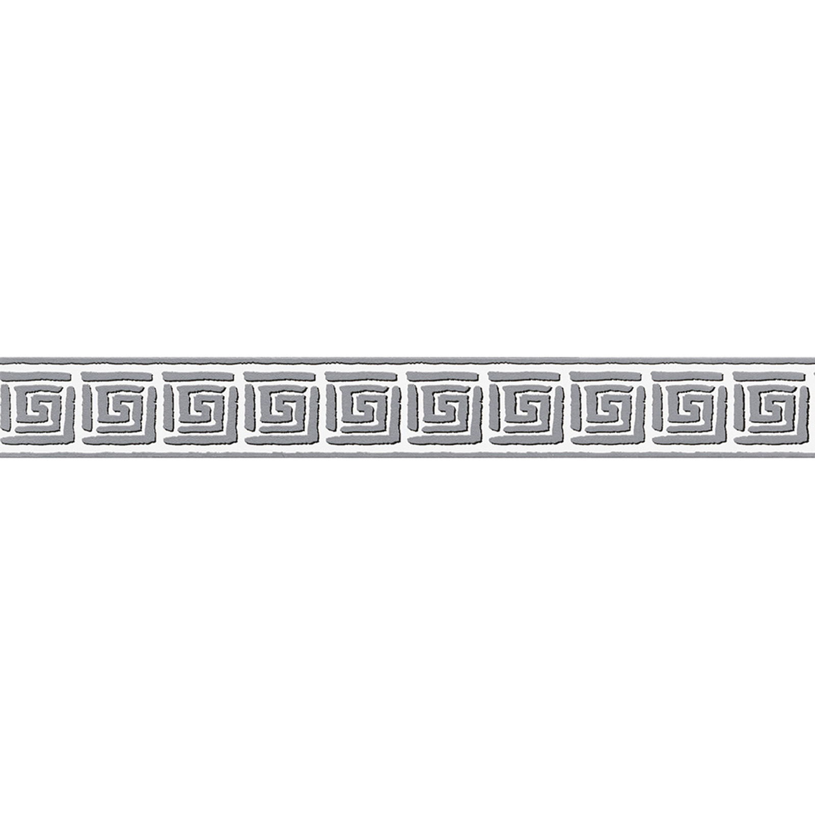 Vinyl-Borte ONLY BORDERS 8 - grau - selbstklebend - 5 cm