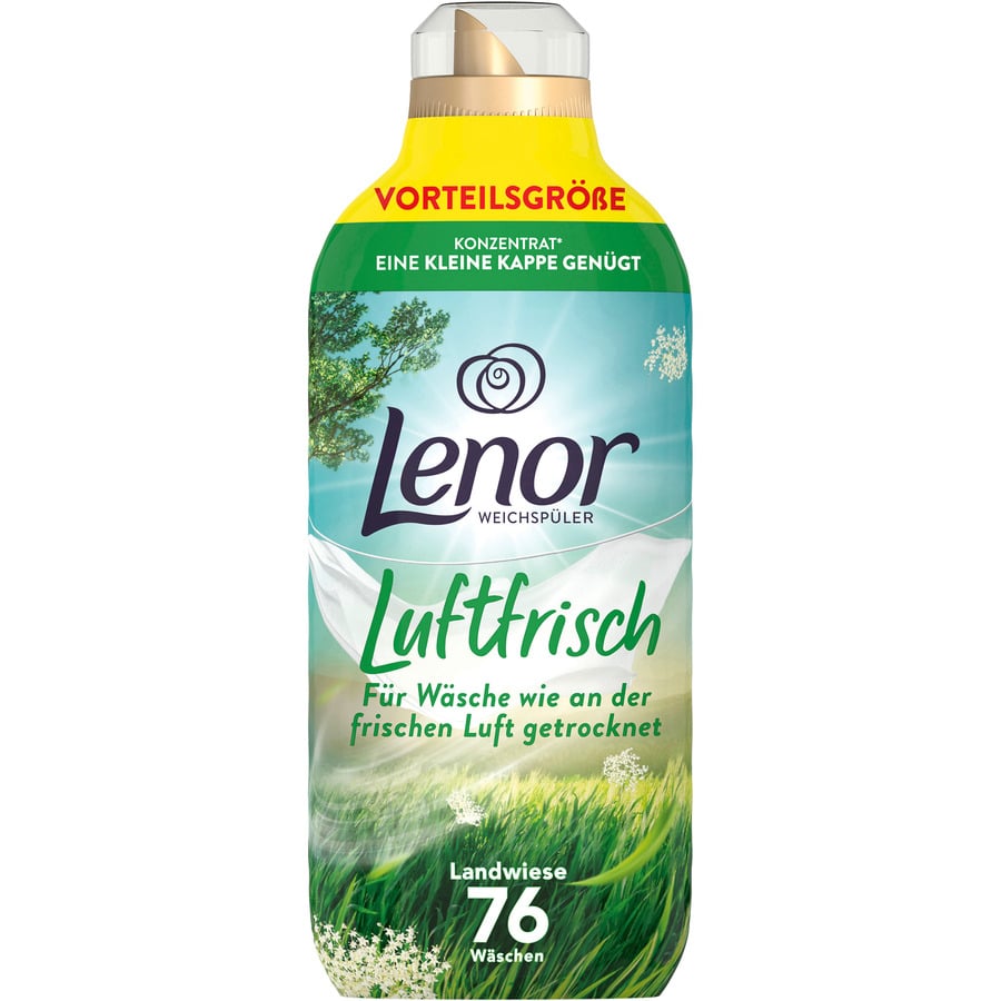 Lenor Luftfrisch Alpensee Weichspüler 76 Waschgänge