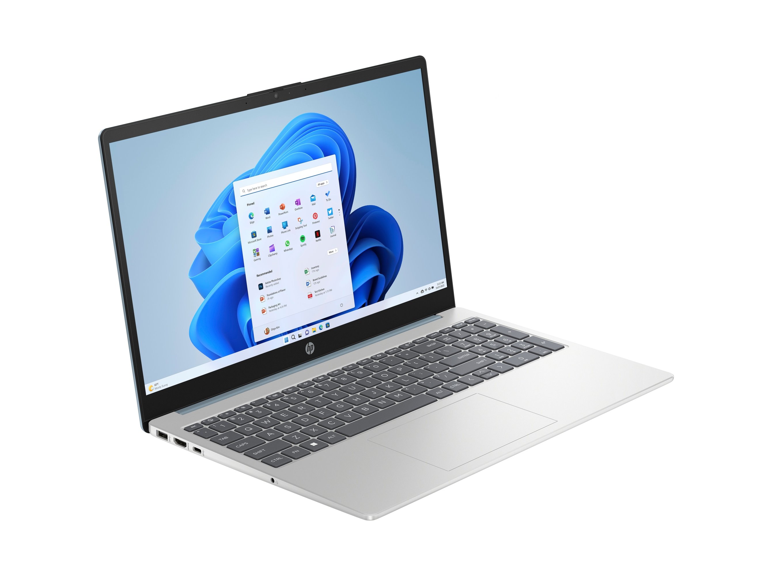 PORTATIL HP 15-FC0025NP (15.6'' AMD RYZENT 5 7520U RAM:16GB 512GB)