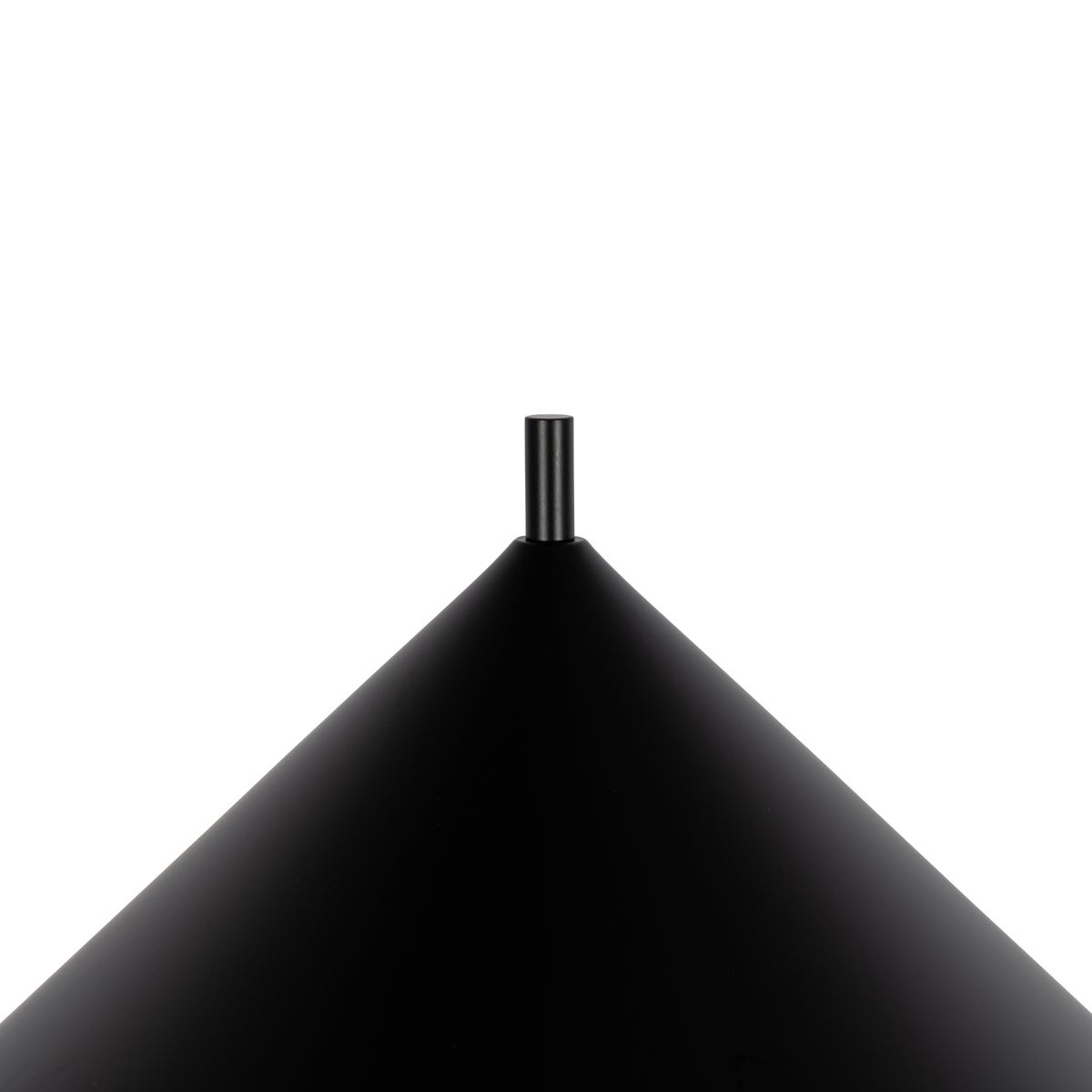 QAZQA - Design vloerlamp | Staande lamp | Lamp | Licht, Zwart - Triangolo | Woonkamer | Slaapkamer - Staal, Rond - LED-compatibel, E27