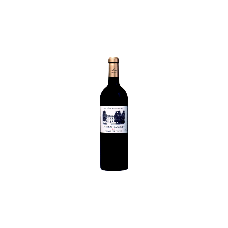 Château DASSAULT 2019 - Saint-Émilion Grand Cru - Grand Cru Classé - par Caisse bois de 6 bouteilles 75 cl